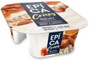 Йогурт Epica CRISPY с карамелью семенами подсолнечника орехами карамелью 10,2%, 140 г