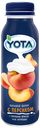 Йогурт питьевой Yota с персиком, 300 г