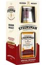 Виски Steersman + бокал в подарочной упаковке 40 % алк., Россия, 0,7л