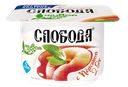 Биойогурт 2,9% "Слобода" с персиком, 125 г