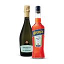 Вместе выгоднее: Aperol 0,7 л + Prosecco IL Mossiere, 0,75 л