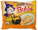 Лапша SAMYANG Hot Chicken Ramen Quattro Cheese острая со вкусом курицы и сыра 145г