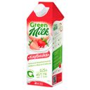 Напиток растительный Green Milk соевый со вкусом клубники, 750 г