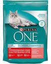 Корм Purina ONE для стерелизованных кошек с лососем и пшеницей 200г
