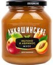 Мусс Лукашинские Яблоко-абрикос, 370 г