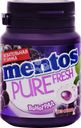 Жевательная резинка MENTOS Pure fresh со вкусом винограда, 54г