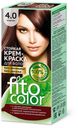 Крем-краска для волос «Фитокосметик» Фитоколор каштан тон 4.0, 115 мл
