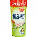 Гель-концентрат для мытья посуды и детских принадлежностей Lion Mama Lemon с ароматом зелёного чая, 600 мл