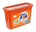 Капсулы для стирки белого и цветного белья, Smart Fox, 10 шт.