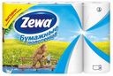 Бумажные полотенца Zewa двухслойные кухонные белые