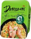 Лапша Домшим быстрого приготовления со вкусом курицы 90г