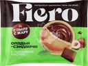 Оладьи-сэндвичи С ПЫЛУ С ЖАРУ Fiero, с ореховой пастой, 60г