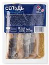 Сельдь Fish House тихоокеанская соленая филе без кожи, 200г