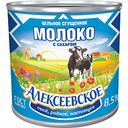 Молоко цельное сгущённое Алексеевское с сахаром 8,5%, 380 г