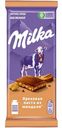 Шоколад Milka с ореховой пастой из миндаля молочный, 80г