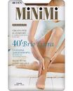 Носки женские MiNiMi Brio Lycra цвет: daino/загар размер: единый, 40 den, 2пары