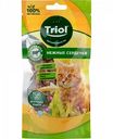 Лакомство для кошек Triol Нежные сердечки Говядина с треской, 40 г