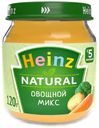 Пюре Heinz овощной микс с 5 месяцев 120 г