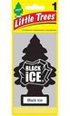 Ароматизатор для автомобиля Little Trees Black Ice, 1шт.
