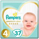 Подгузники Pampers, Premium Care, размер 4, 9-14кг, 37 шт