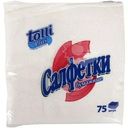 Салфетки Tolli Plus бумажные в ассортименте 75шт.