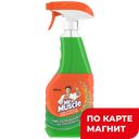 Средство для мытья стекол МИСТЕР МУСКУЛ, с нашатырным спиртом, 500мл