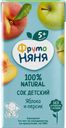 Сок ФРУТОНЯНЯ, яблочно-персиковый с мякотью, 200мл