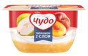 Творожок Чудо 2 слоя Груша-Персик 4.2% 100г