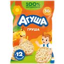 Хлебцы рисовые Агуша с груша с 12 месяцев, 30 г