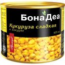 Кукуруза Бона Деа сладкая в зернах 340г