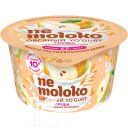 Йогурт NEMOLOKO овсяный Груша с овсяными хлопьями 130г