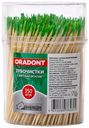Бамбуковые зубочистки Oradont  с мятным вкусом 350шт (Окей)