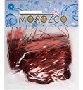 Гирлянда мишура дождик Morozco Д152004-25 Мишура дождик: красный, 200х15 м