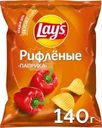 Чипсы картофельные Lay's Рифленые Паприка 140г