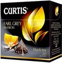 Чай черный Curtis Passion Earl Grey Passion листовой пирамидки с цедрой цитрусовых, лепестками цветов, ароматом бергамота и ванили 34 г