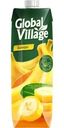 Нектар Global Village Банановый с мякотью 0.95л