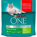 Корм для домашних кошек Purina One с индейкой, 1,5 кг
