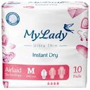 Прокладки My Lady Instant Dry ультратонкие М, 10шт