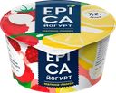 Йогурт EPICA с малиной и лимоном 4,8%, без змж
