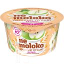 Йогурт NEMOLOKO овсяный Яблоко с овсяными хлопьями 130г
