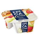 Йогурт EPICA Crispy, яблоко-мюсли-миндаль-клубника, 5,7%, 138г