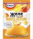 Желе Dr.Bakers сухое со вкусом манго-персик и йогурта, 33г