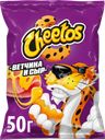 Чипсы кукурузные CHEETOS со вкусом ветчина и сыр, 50г