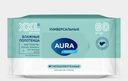 AURA Family Влажные полотенца универсальные 60шт