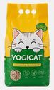 Наполнитель Yogicat растительный впитывающий для кошачьего туалета 7л