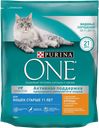 Корм сухой PURINA ONE®, для кошек старше 11 лет, курица и цельные злаки, 750г
