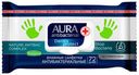Влажные салфетки Aura антибактериальные, 72 шт