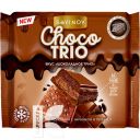 Шоколад SAVINOV со вкусом Choco Trio с начинкой и печеньем 60г