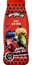 Пена для ванн детская Miraculous Леди Баг и Супер Кот меняет цвет в воде, с 1 года, 400мл