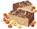 Торт вафельный «Шоколадница» с фундуком, 270 г
